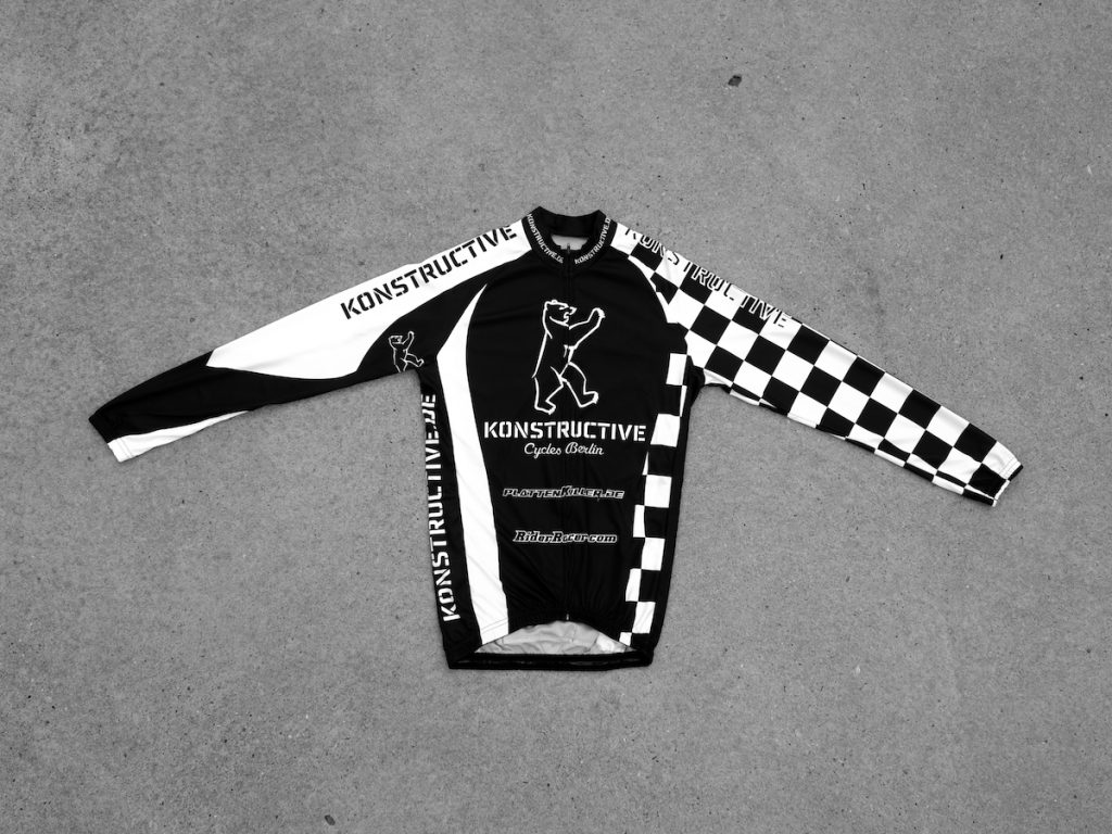 Konstructive Team Jersey BlackWhite long front