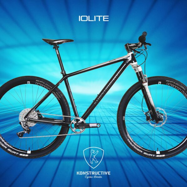 Konstructive Dream Bikes IOLITE Tailor Made Handbuilt Mountain Bike Raw Silver Superlight Edition LN