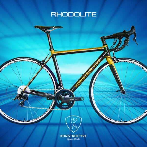 Konstructive Dream Bikes RHODOLITE Tailor Made Handbuilt Road Bike Gold LN